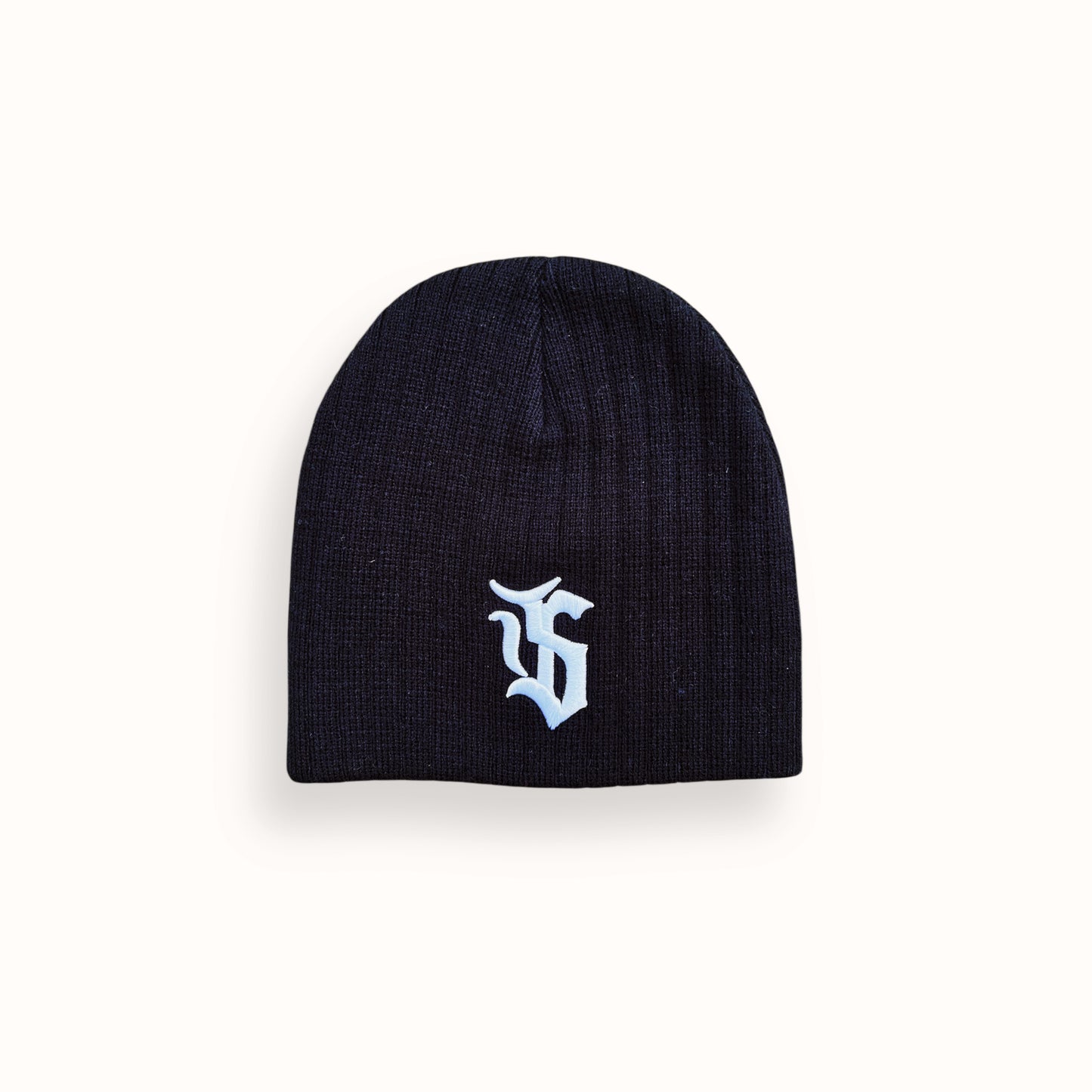 Salvaged Ribbed Beanie