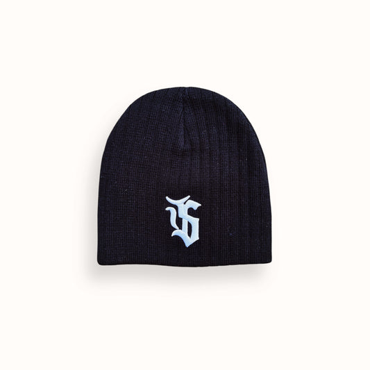 Salvaged Ribbed Beanie